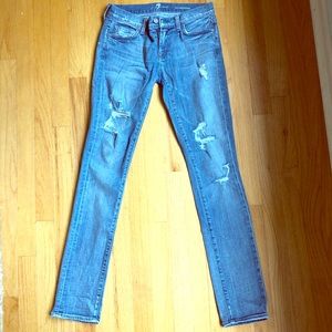 7 for All Mankind Distressed Jeans - 24